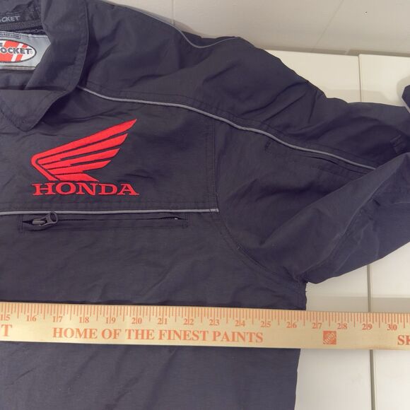 Joe Rocket Official Licensed Honda Racing Jacket Embroidered Logo Mesh Lined XL - Picture 7 of 12